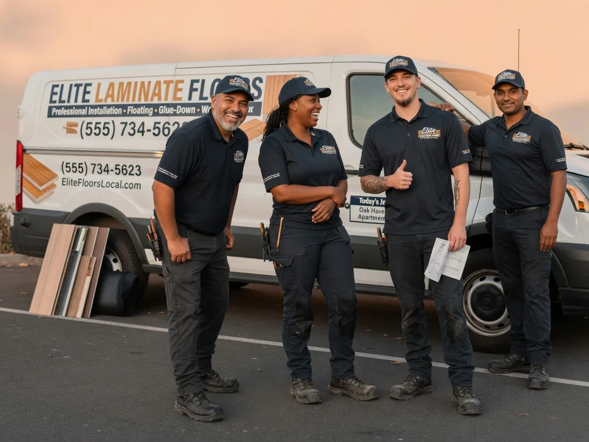 Laminate flooring installation company in Howe, OK